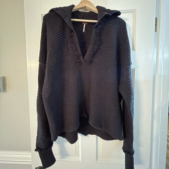 Free People Marlie Sweater - Black - M - Picture 3 of 5